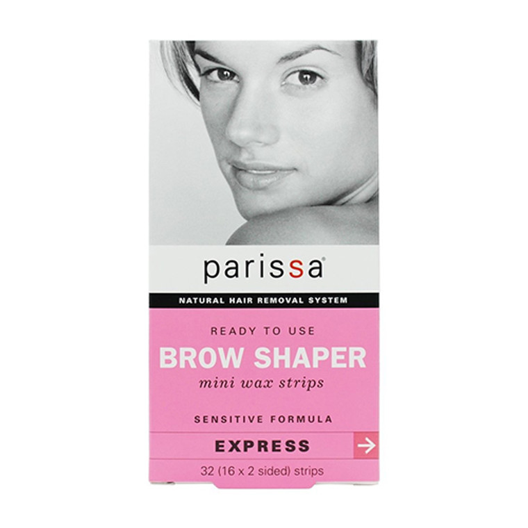 Parissa Eyebrow Shapers Ready To Use Mini Wax Strips, 32 Strips