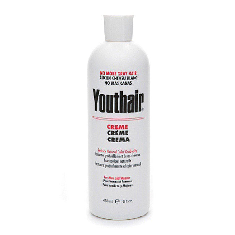 Youthair Natural Hair Colour Creme For Men And Women, 16 Fl Oz