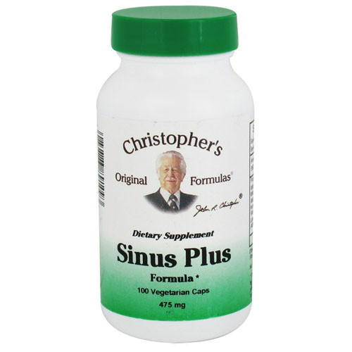 Dr. Christophers Sinus Plus 475 Mg Capsules, 100 Ea