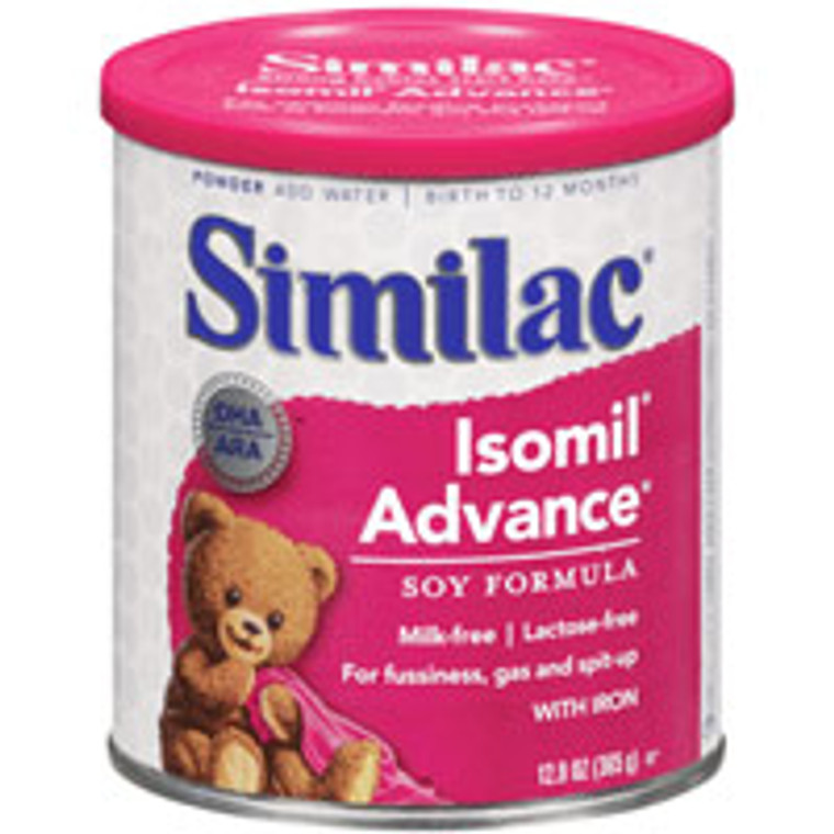 Similac Isomil Advance Soy Formula With Iron Powder - 12.4 Oz