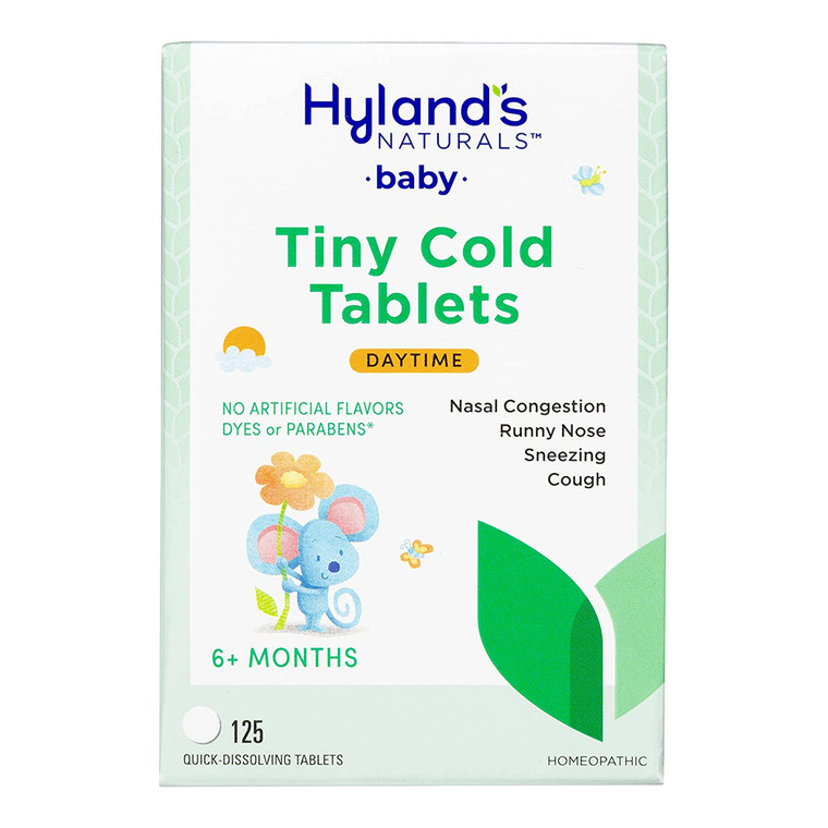 Hylands Baby Tiny Cold Dissolve Tablets - 125 Ea