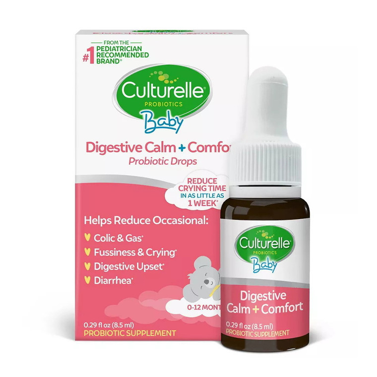 Culturelle Baby Calm Plus Comfort Probiotics Plus Chamomile Drops Helps Reduce Fussiness And Crying, 0.29 oz