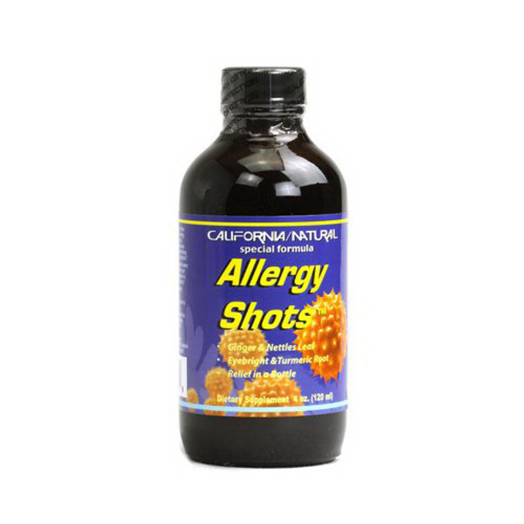 California Natural Allergy Shot Liquid, Special Formula - 4 Oz