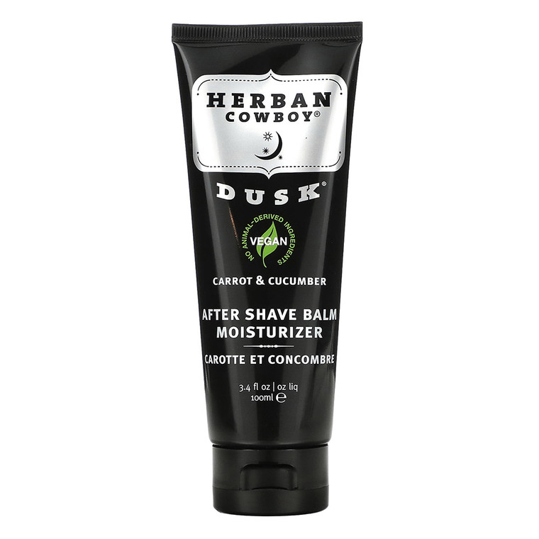 Herban Cowboy Dusk Natural Grooming After Shave Balm Moisturizer 3.4Oz (100ml)