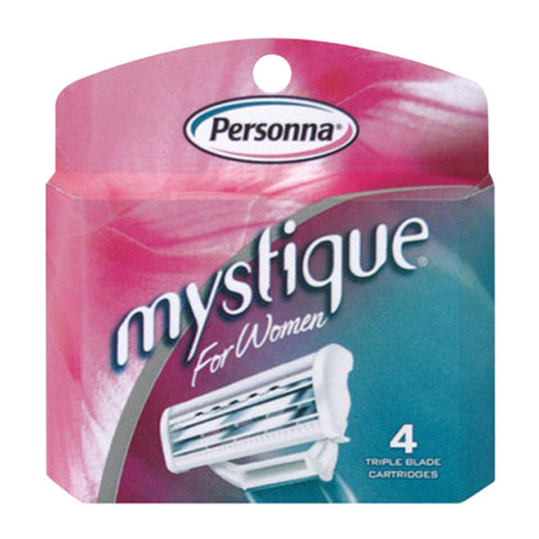 Personna Mystique Cartridge Refill For Women - 4 Ea