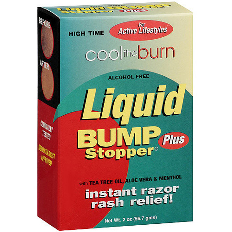 Bump Stopper Plus Instant Razor Rash Relief Liquid - 2 Oz