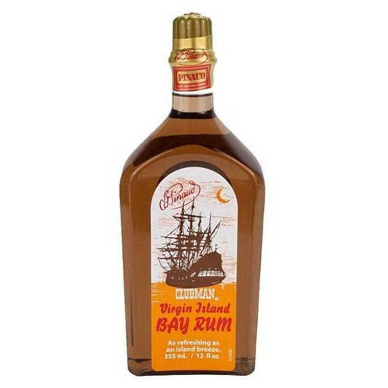 Clubman Pinaud Virgin Island Bay Rum After Shave Cologne, 12 Oz