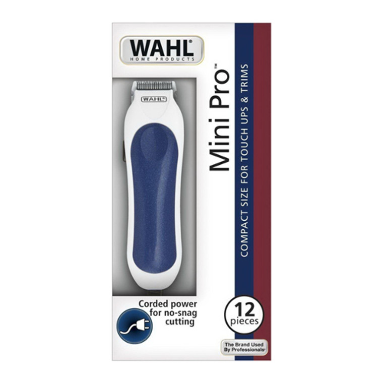 Wahl Mini Pro Corded Trimmer with 12 Pieces, 1 Ea