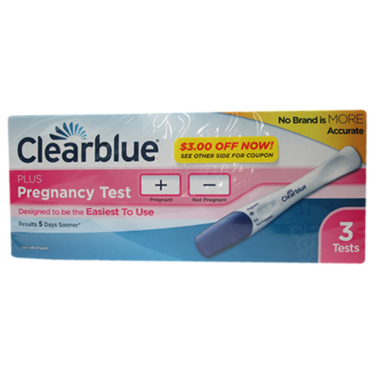 Clearblue Plus Pregnancy Test- 3 Tests