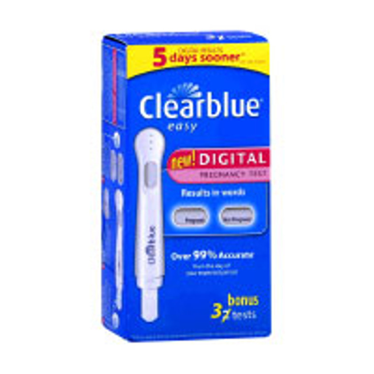 Clearblue Easy Digital Pregnancy Test - 3 Ea