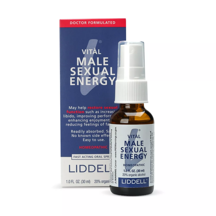 Liddell Laboratories Vital Male Sexual Energy Homeopathic Oral Spray - 1 Oz