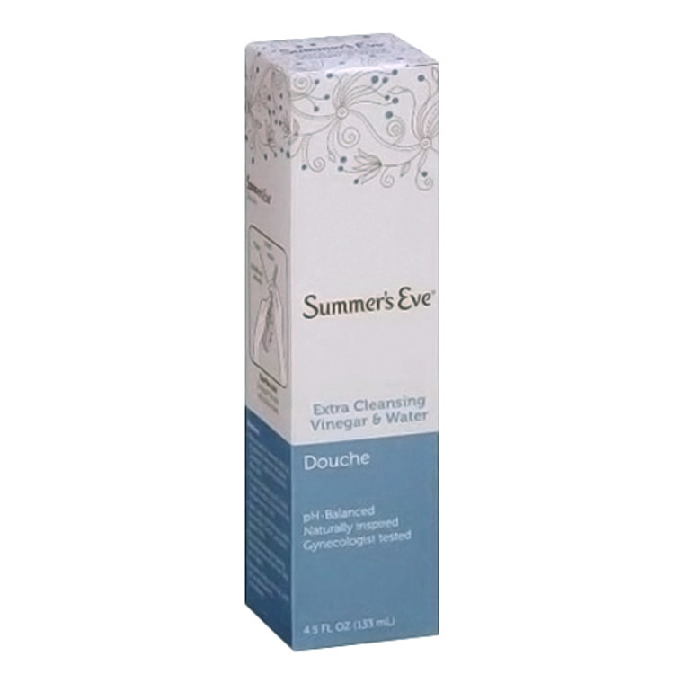 Summers Eve Extra Cleansing  Douche With Vinegar And Water - 4.5 Oz