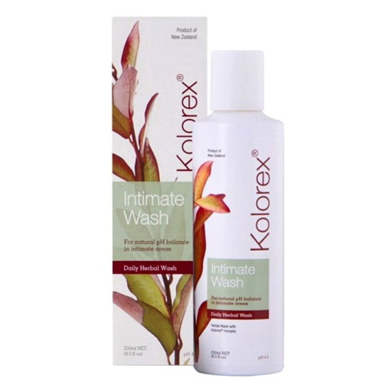 Kolorex Intimate Wash, Daily Herbal Wash with PH Balance 8.5 Oz