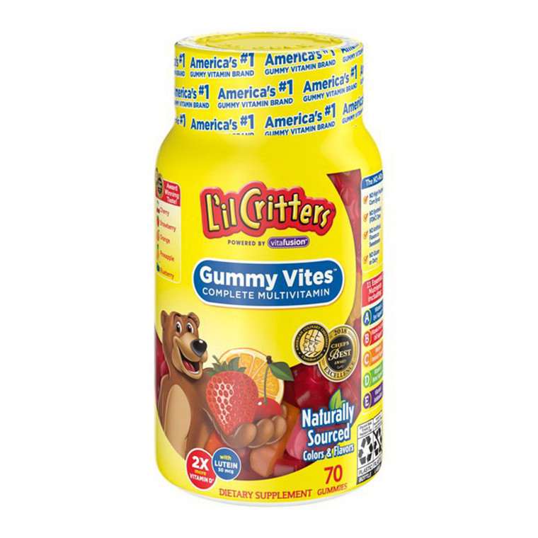 Lil Critters Gummy Vites Multivitamin For Kids - 70 Ea