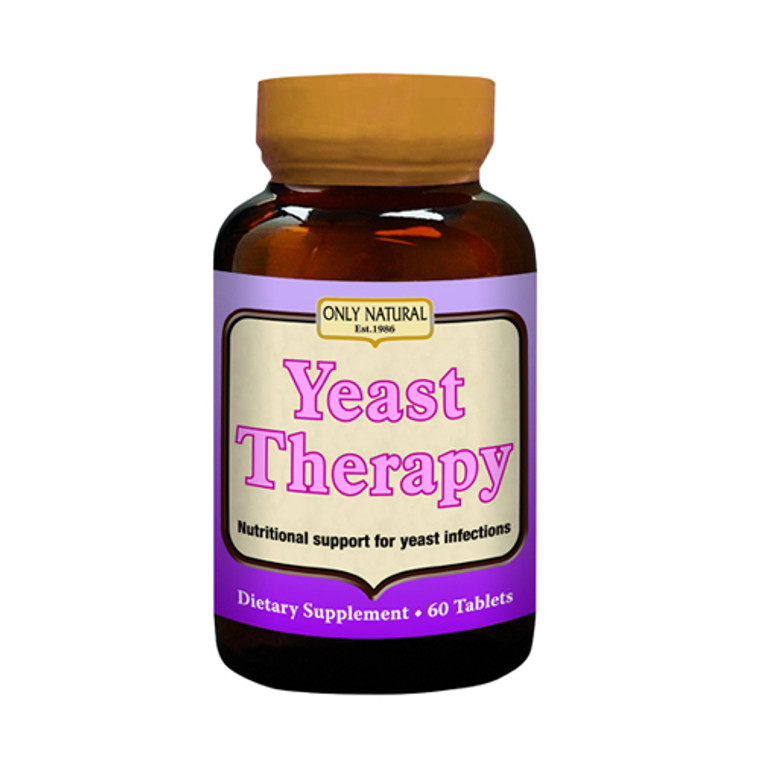 Only Natural Yeast Therapy Tablets - 30 Ea