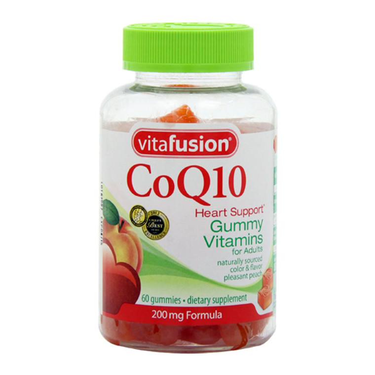 Vitafusion Coq10 Heart Support 200 Mg Gummy Vitamins For Adults, 60 Ea