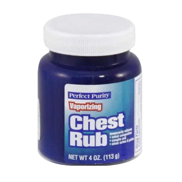 Chest Rub Vaporizing Perfect Purity Ointment, 4 Oz