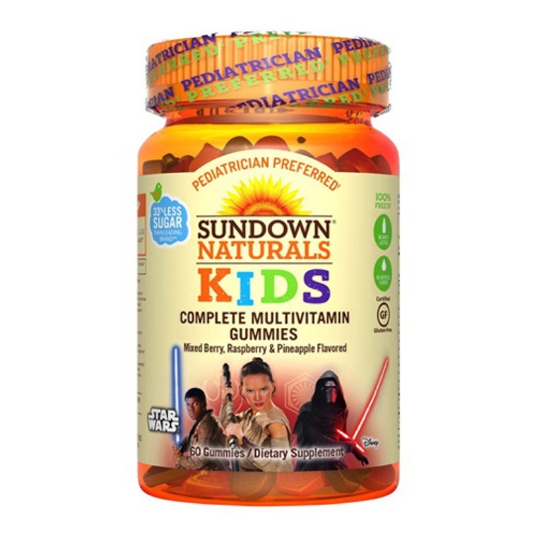 Sundown Naturals Kids Star Wars Multivitamin Gummies, 60 Ea