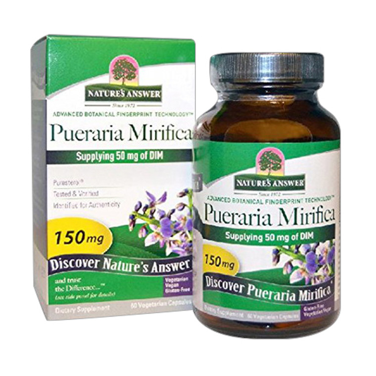 Natures Answer Pueraria Mirifica Estro Balance Vegetarian Capsules - 60 Ea