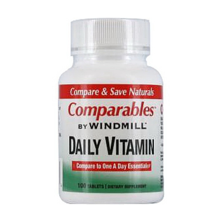 Windmill Comparables Daily Vitamin Tablets, 100 Ea