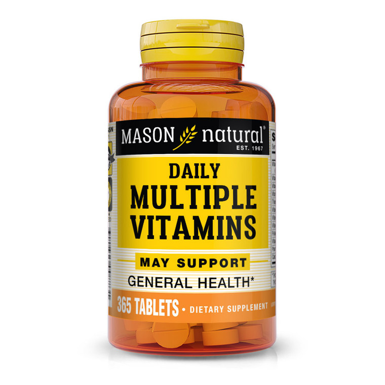 Mason Natural Daily Multiple Vitamins Compare To One A Day Essentials - 365 Tablets