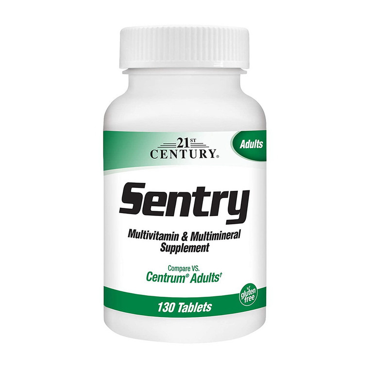 21St Century Sentry Multi Vitamin And Mineral Tablets - 130 Ea