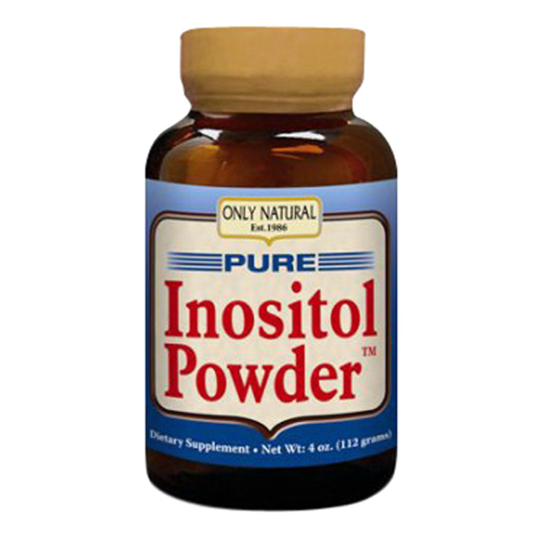 Only Natural Pure Inositol Powder Supplement, 4 Oz