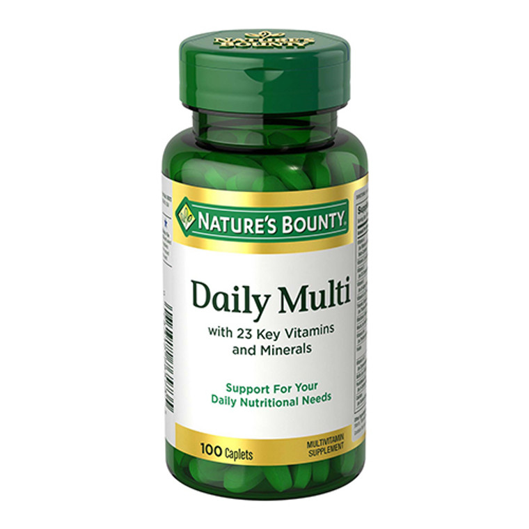 Natures Bounty Daily Multivitamin Caplets, 100 Ea