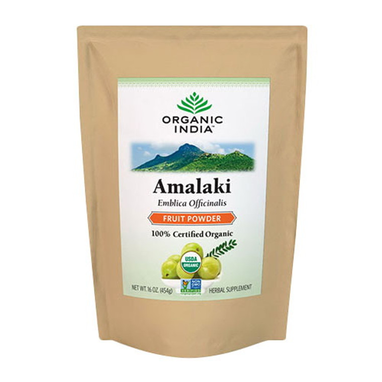 Organic India Bulk Herb Amalaki Powder, 1 Lb