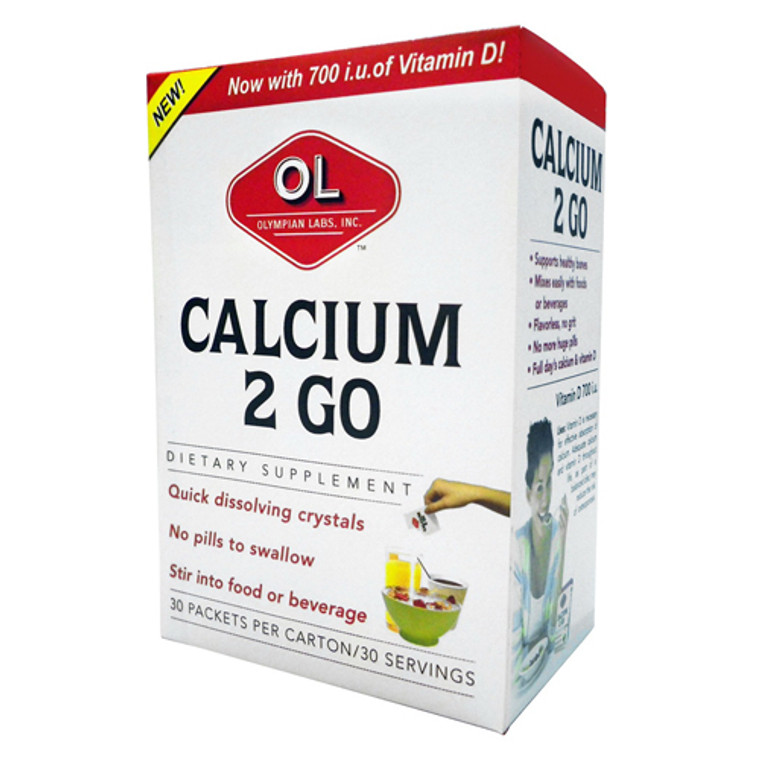 Olympian Lab Cal-Ez 1000Mg Calcium, 1000 Iu Vitamin D3 - 30 Packets