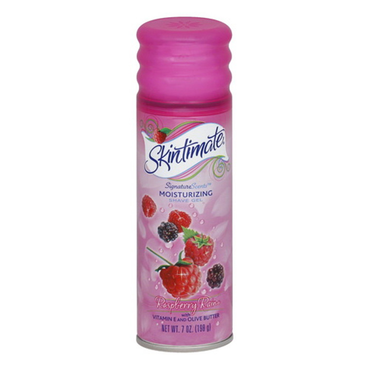 Skintimate Moisturizing Shave Gel, Raspberry Rain - 7 oz