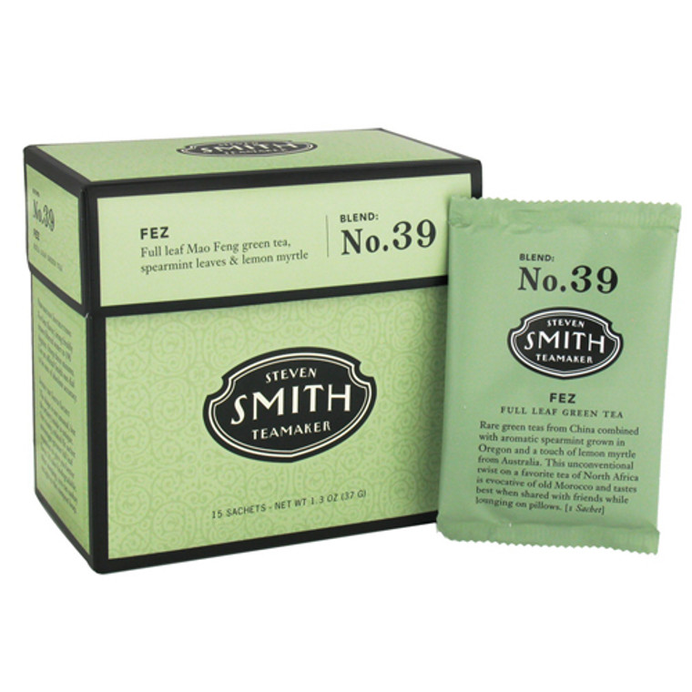 Steven Smith Teamaker Full Leaf Green Tea Fez No: 39 - 15 Tea Bags