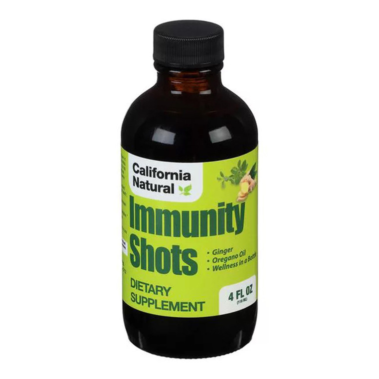 California Natural Immunity Shots Liquid for Immune Support and Wellness 4Oz (118ml)