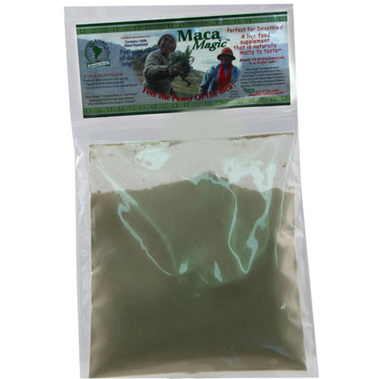 Maca Magic Dietary Supplement Whole Raw Powder - 3.5 Oz