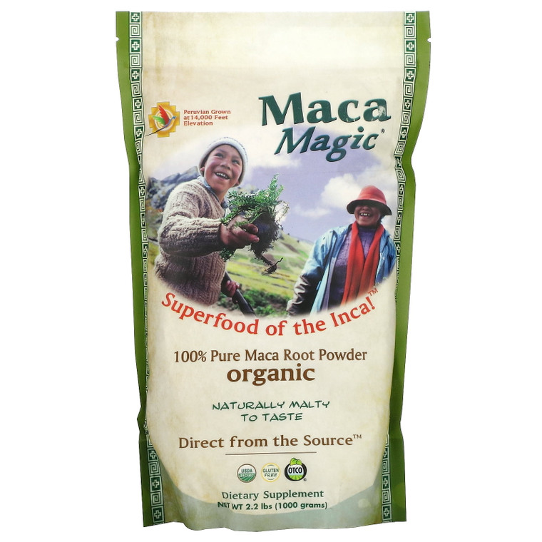 Maca Magic 100% Raw Powder Bag - 2.2 Lb