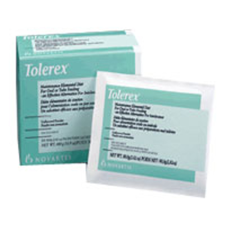 Tolerex Maintenance Elemental Diet Powder Packets, Unflavored, 80 gm, 6 PACK
