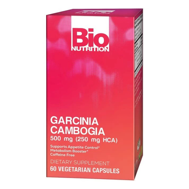 Bio Nutrition Garcinia Cambogia Dietary Supplement Vegetarian Capsules 60Ea