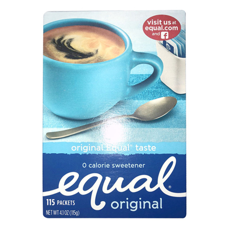 Equal Zero Calorie Sweetener Packets - 100 Packets