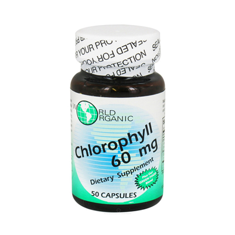 Chlorophyll Dietary Supplement 60 Mg Capsules - 50 Ea
