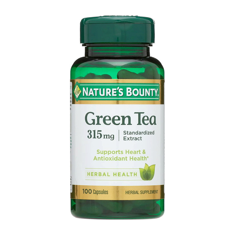 Natures Bounty Green Tea Extract 315 Mg Capsules, 100 Ea