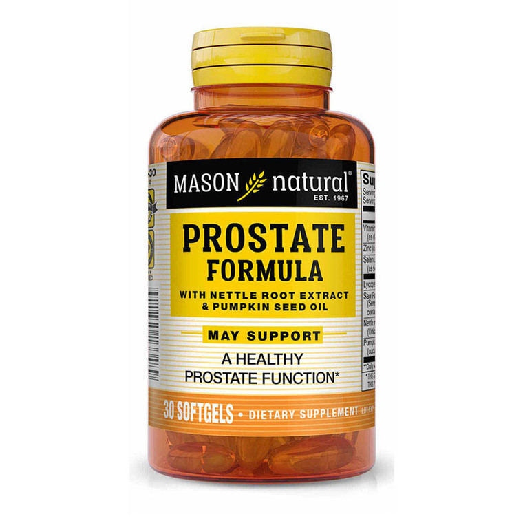 Mason Natural Prostate Softgels, Nighttime Urinary Frequency - 30 Ea