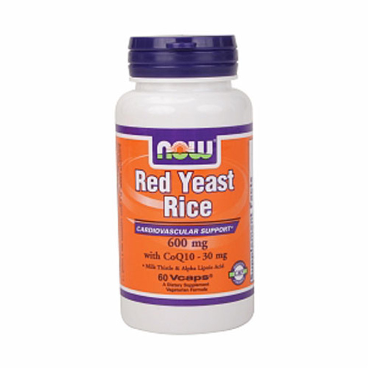 Now Foods Red Yeast Rice And Coq10 30Mg Vcaps - 60 Ea