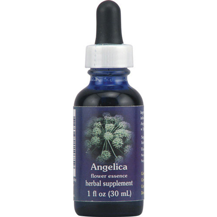 Angelica Herbal Supplement Dropper By Flower Essence - 1 Oz