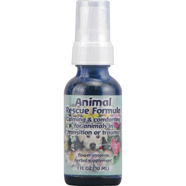 Animal Rescue Formula Supplement Spray By Flower Essence - 1 Oz