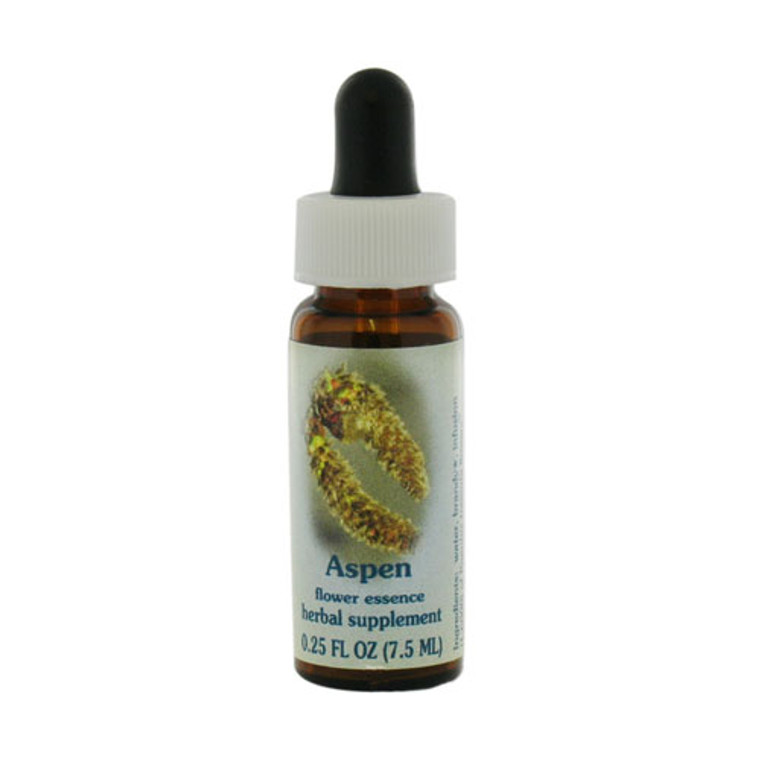 Healing Herbs Aspen Dropper By Flower Essence - 0.25 Oz