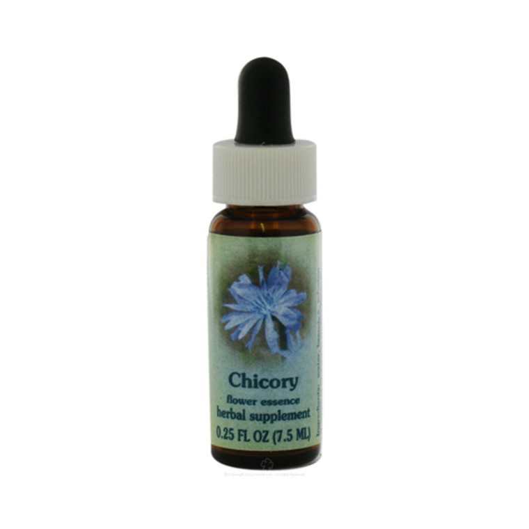 Flower Essence Chicory Herbal Supplement Dropper - 0.25 Oz