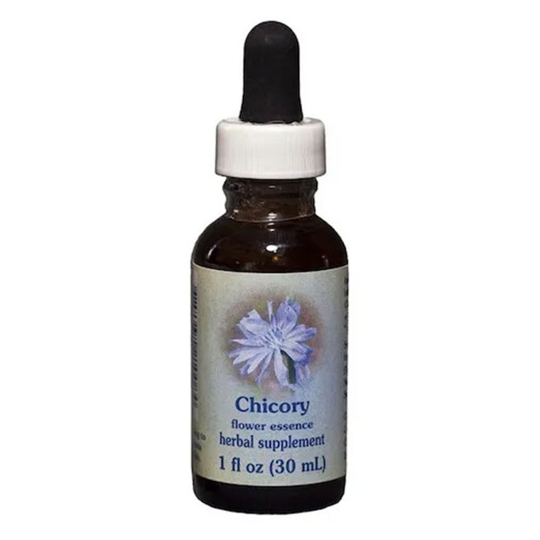 Flower Essence Chicory Herbal Supplement Dropper, 1 Oz