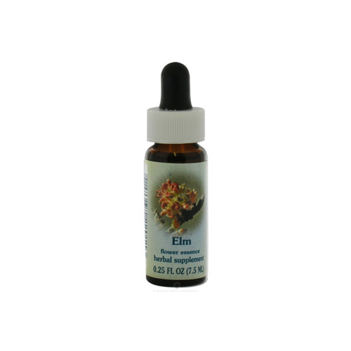 Flower Essence Elm Herbal Supplement Dropper - 0.25 Oz