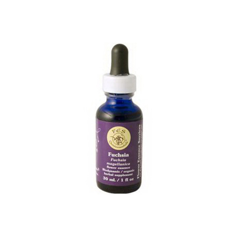 Fuchsia Herbal Supplement Dropper By Flower Essence - 1 Oz