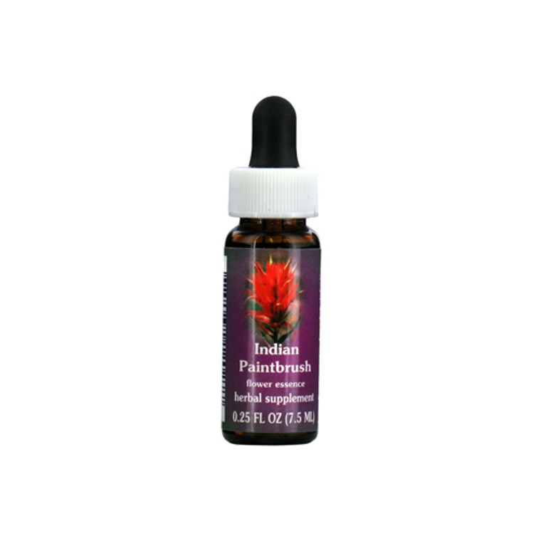 Flower Essence Indian Paintbrush Herbal Supplement Dropper - 0.25 Oz